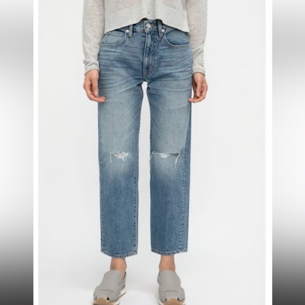 Slverlake Sophie Crop Jeans 27 layered minimalist luxury classic sustainable